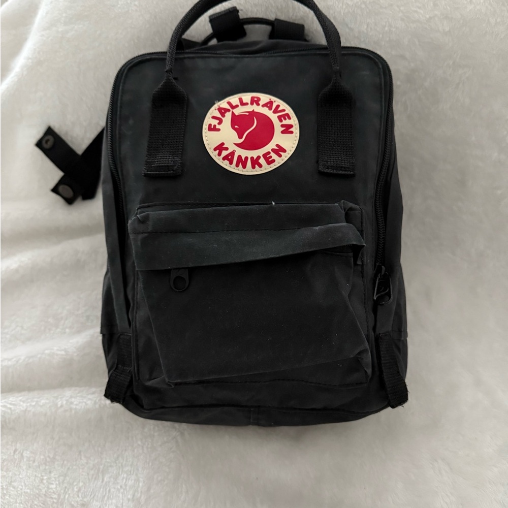 Kånken Black Backpack Durable Design